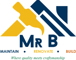 MR B Construction logo